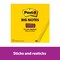 Post-It Super Sticky Big Note, 11 in. x 11 in., Yellow, 30 Sheets/Pad, 3PK 7100160818 - alternate 6